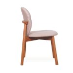 PIVOT Dining Chair-Light Walnut - Image 5