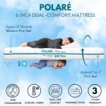 POLARE Kids 6 inch Dual-Comfort Mattress-2 Sizes