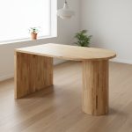 RAHAB 150cm Solid Wood Bar Table-Natural