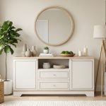 REGENT 160cm Sideboard-Ivory
