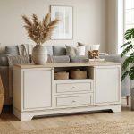 REGENT 160cm Sideboard-Ivory - Image 2