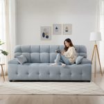 RENATA 3 Seater Sofa-Blue