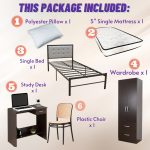 [Package] ANEEKA Single Size Bedroom 6 Pieces Set - Image 3