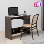 [Package] SIENA-B 2 In 1 Study Desk-Wenge