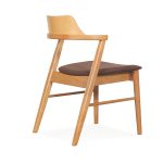 SOLEN 4 Seater Dining Set-Beech - Image 6