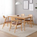 SOLEN 4 Seater Dining Set-Beech