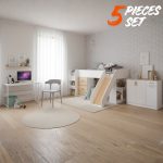 [Package] TOBBY Single Size 5 Pieces Bedroom Set - Image 2