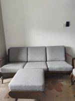 OROZCO 123 Seater Sofa Set-Walnut - Image 9