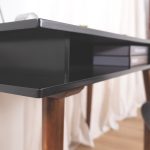 WESLEY 110cm Study Desk-Black - Image 2