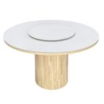 WINSOME D135cm Round Table-Natural - Image 2