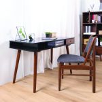 WESLEY 110cm Study Desk-Black - Image 7