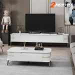 [Package] DREW 200cm 2 In 1 Living Set-White - Image 2