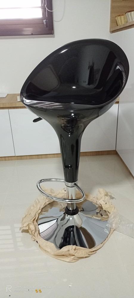 B02 High Back Swivel Bar Chair-3 Colors - Image 5