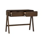 ALWINA 100cm 2 Drawers Console Table-Cocoa - Image 8