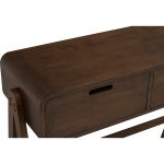 ALWINA 100cm 2 Drawers Console Table-Cocoa - Image 3