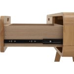 ALWINA 100cm 2 Drawers Console Table-Natural - Image 4
