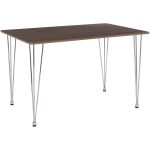 Bull 4 Seater Dining Set-Black - Image 4