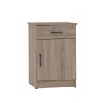 DUBLIN Bedside Table-Dark Oak - Image 7