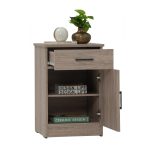 DUBLIN Bedside Table-Dark Oak - Image 8
