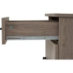 DUBLIN Bedside Table-Dark Oak - Image 5