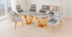 THIERRY Sintered Stone 8 Seater Dining Set - Image 2