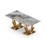 THIERRY Sintered Stone 8 Seater Dining Set - Image 4