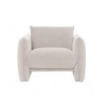 HOGEN 1 Seater Sofa-Mist Grey - Image 4