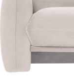 HOGEN 1 Seater Sofa-Mist Grey - Image 8