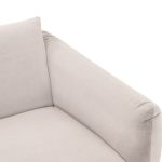 HOGEN 1 Seater Sofa-Mist Grey - Image 5