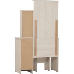 DUBLIN Dressing Table Set-Light Oak - Image 5