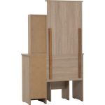DUBLIN Dressing Table Set-Dark Oak - Image 12