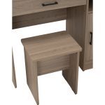 DUBLIN Dressing Table Set-Dark Oak - Image 11