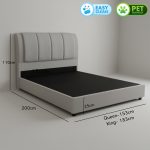 [Package] BOMBI Bed With 8 Inch Foam Mattress-Queen & King - Image 6