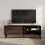 AJAX 120cm TV Cabinet-Walnut