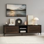 AJAX 160cm TV Cabinet-Walnut