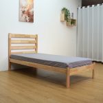 ANJU Single Size Wooden Bed Frame-Natural - Image 4