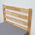 ANJU Single Size Wooden Bed Frame-Natural - Image 7