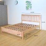 BEKKA Queen Size Wooden Bed Frame-Natural - Image 7