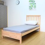 BEKKA Single Size Wooden Bed Frame-Natural - Image 4