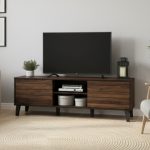 BRIANNA 150cm TV Cabinet-Walnut - Image 2
