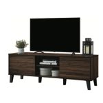 BRIANNA 150cm TV Cabinet-Walnut - Image 4