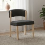 BROSON Water repellent Dining Chair-Natural - Image 2