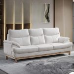 DOLORES 3 Seater Pet Friendly Sofa-Beige - Image 3