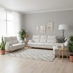 DOLORES 2 Seater Pet Friendly Sofa-Beige - Image 5