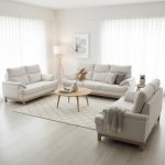 DOLORES 2 Seater Pet Friendly Sofa-Beige - Image 7