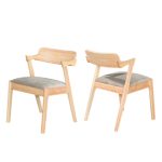 DUNCAN Sintered Stone 6 Seater Dining Set-Natural - Image 4