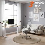 [Package] Flexispot 3 In 1 Study Room Furniture Set