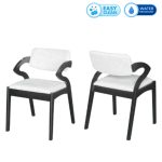 FEFERI Sintered Stone 6 Seater Dining Set-Black - Image 7