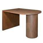 JESSIE 4 Seater Solid Wood Bar Set-Walnut - Image 5