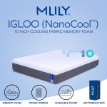 MLILY IGLOO NanoCool™ Poecket Spring Memory Foam Mattress-3 Sizes